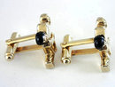 Vintage Bowling Man Cuff Links Cufflinks Ball Vintage Mother of Pearl