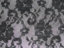 Black Lace Vintage Fabric Bolt 14+ Yards 51 Inches Wide
