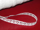 REDUCED White Lace Trim Vintage 373 YARDS On Original Spool