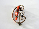 Victorian Genuine Branch Coral Pin Scallops