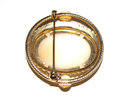 Large Shell Cameo Brooch Pin Hand Carved Vintage