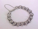 Vintage Beau Sterling Silver Bracelet Linked Safety Chain