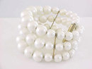 Imitation Pearl Memory Bracelet Graduating Vintage