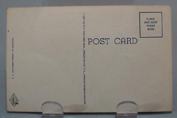 Tobacco Sale Post Card