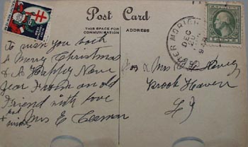 What Christmas Means Post Card