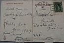 Fair Thoughts Christmas Post Card.