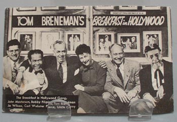 Breakfast in Hollywood Gang Post Card