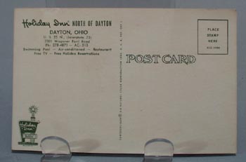 Holiday Inn Dayton, Ohio Post Card