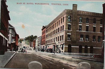 Main St Hotel Winchester Winsted Conn PC