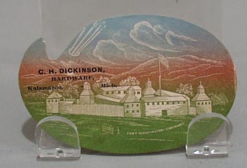 Victoria Trade Card C H Dickinson Howe Pittsburgh 1800.