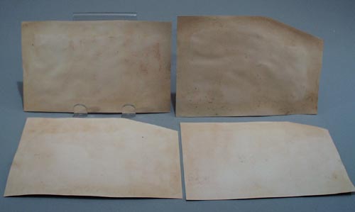 Victorian Prints of Fruit, 4 trade cards