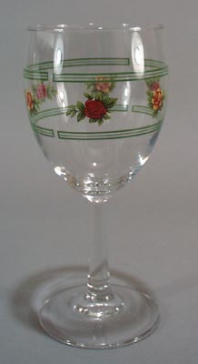 Royal Albert Old country Roses water goblet.