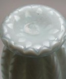 Mother of Pearl Blue and White Pitcher with
