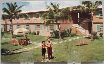 Key Wester Hotel Key West Fla Post Card