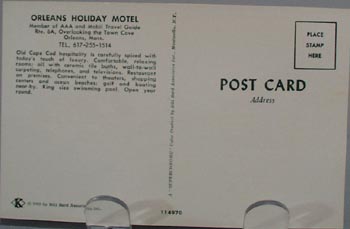 Orleans Holiday Motel Orleans, Mass PC