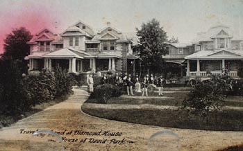 Traveling Band House of David Post Card