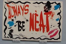 Always Be Neat Humorous Post Card