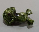 Duncan Ceramic reclining frog