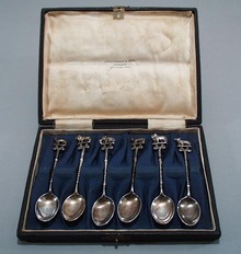 Jagat narain & Sons Wild Animal Sterling Spoons