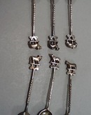 Jagat narain & Sons Wild Animal Sterling Spoons