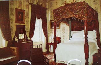 Bedroom Andrew Jackson Home Post Card
