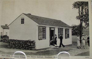 Greenfield Village Post Office Post Card