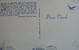 Cross of Jumonville Religious Postcard