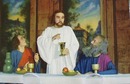 Last Supper Scene Passion Play Postcard