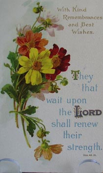 With Kind Rembrances Postcard.