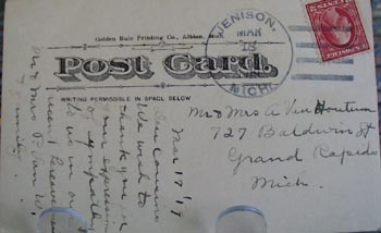 Faith by M H T Jordon Religious Postcard