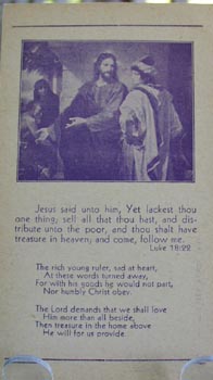 Christ & the Rich Young Ruler Religious PC
