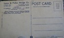 Lincoln Hgwy Fulton Bridge Iowa Postcard