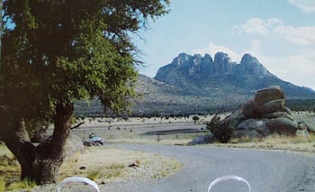 Mile High Loop Road Davis Mtns. Postcard
