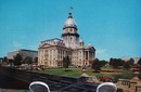Ill. State Capitol Distant with Grounds PC