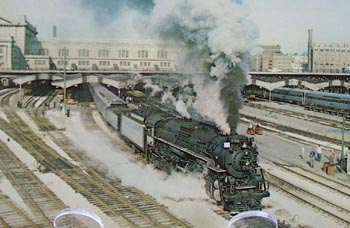 Golden Spike Ltd Lots of Smoke Postcard