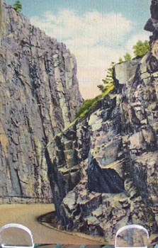 Pillars of Hercules Colorado Postcard