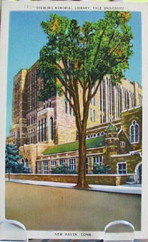 Sterling Memorial Library Yale Univ Postcard