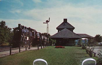 Shelburne Station & No 220 Vermont PC