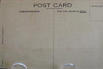 Cunard White Star Ship Postcard.