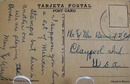 Lady in White Bonnett Mexico Postcard