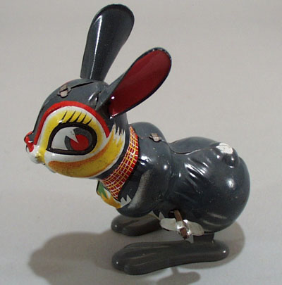 Windup hopping bunny