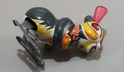 Windup hopping bunny