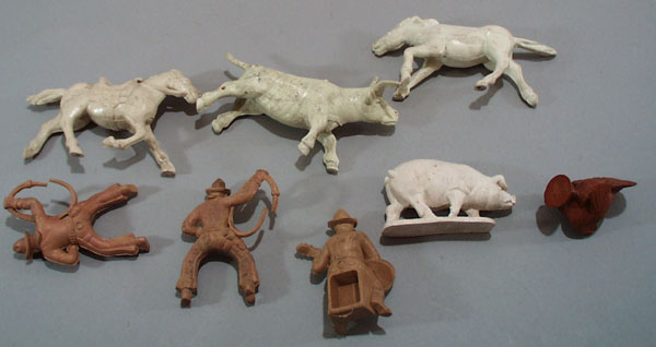 Auburn Rubber Texas Longhorn and more (8 total)