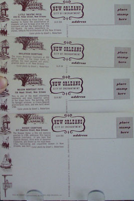 Courtyards & Patios New Orleans 4 PC