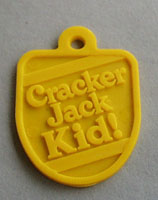 Cracker Jack Key Chain Tag