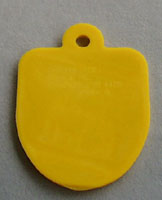 Cracker Jack Key Chain Tag