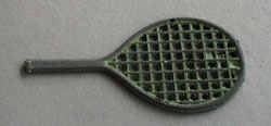 Cracker Jack Tennis Racket Plastic Toy