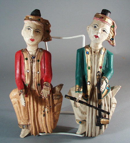 Wooden Wall Hanging Musicians,