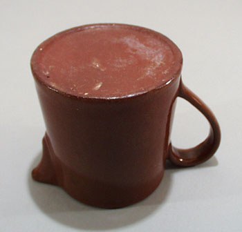 Redware old cream pitcher.