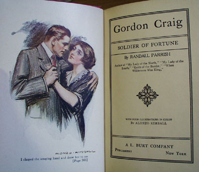 Gordon Craig Soldier of Fortune Book by Randall Parrish.